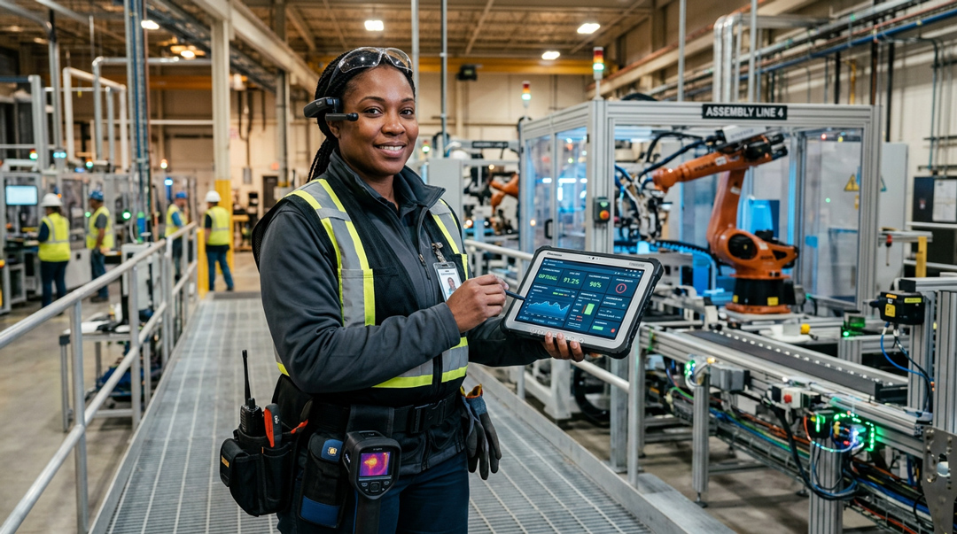 10 herramientas esenciales para el jefe de mantenimiento en la industria 4.0