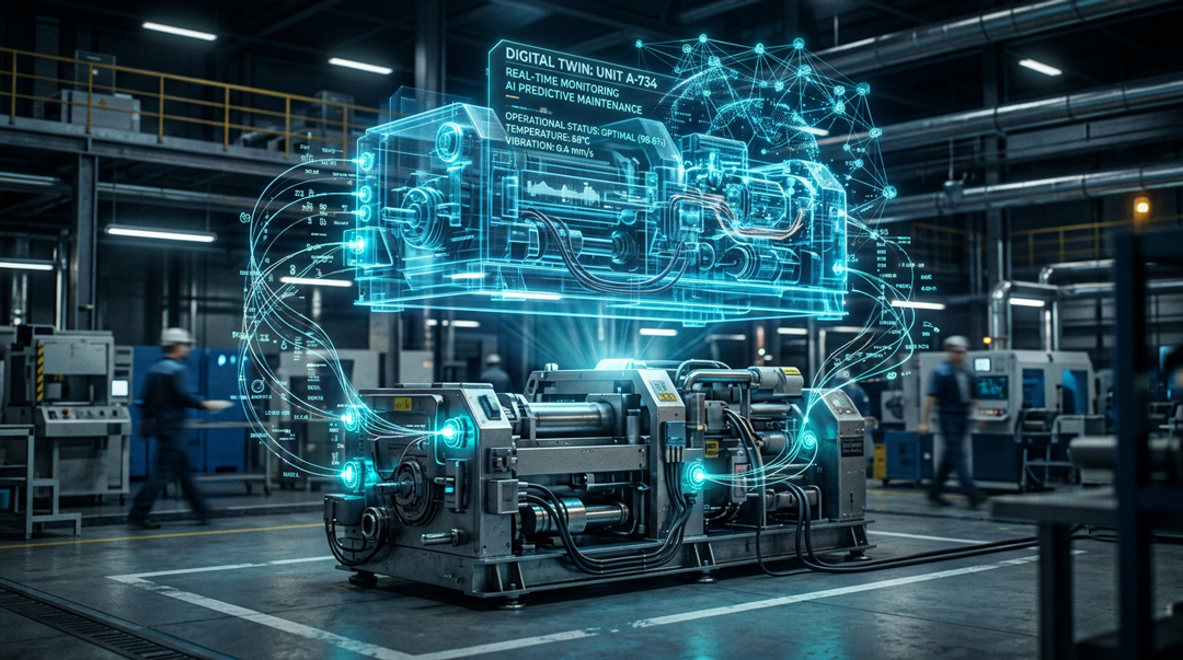 Inteligencia artificial aplicada al mantenimiento preventivo: gemelos digitales, automatización con trazabilidad